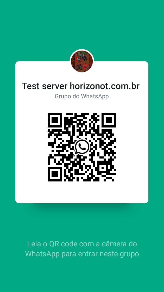 QR Code do Grupo do WhatsApp