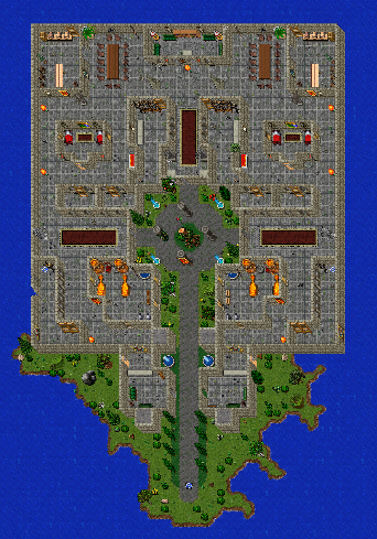 Mapa do Kaer Castle